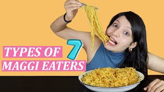 TYPES OF MAGGI EATERS 7  Laughing Ananas [upl. by Nolyad]