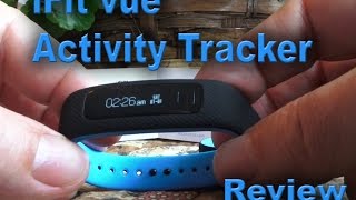 iFit Vue Wireless Activity Fitness Wrist Band Tracker Review [upl. by Aik784]