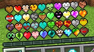 Minecraft But There Are Custom Hearts [upl. by Nigel746]