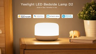 Yeelight LED BEDSIDE LAMP D2 Full Review [upl. by Evod]