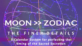 Sacred Secretion Timing  Beginner Information  ONLINE COURSE  Sidereal  Tropical Calendars [upl. by Maudie]