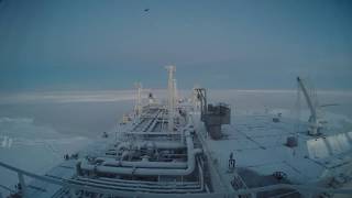 Eduard Toll Transiting the Northern Sea Route  Teekay [upl. by Wat593]