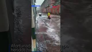 🇪🇨 Graves inundaciones en Quito [upl. by Swift]