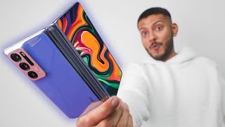 Oppo Foldable Find N Unboxing and Quick look Smallest folding Phone [upl. by Diarmit]