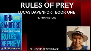 JOHN SANDFORD RULES OF PREY booktube bookrecommendations spoilers [upl. by Pederson]