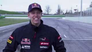 BloopersPapere  Scuderia Toro Rosso Filming Day 2014 [upl. by Yeltnarb]