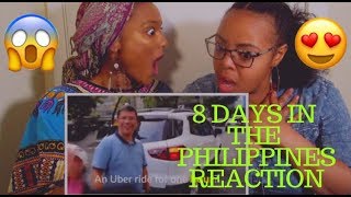 8 Days in the Philippines in 8 Minutes REACTION [upl. by Ydnim279]