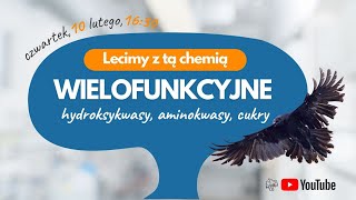 Lecimy z WIELOFUNKCYJNYMI aminokwasy cukry rozdziały chemia matura  chemia organiczna [upl. by Indys]