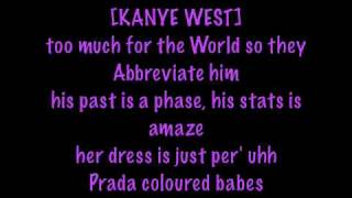 Nicki Minaj  Blazin ft Kanye West with lyrics  PINK FRIDAY [upl. by Reneta]