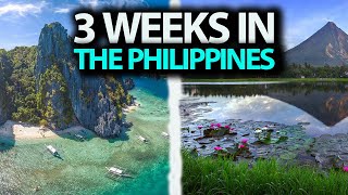 How to Travel the Philippines in 3 Weeks Perfect Itinerary [upl. by Annim554]