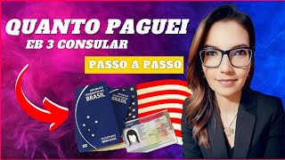 Quanto custa o visto EB 3  Como ir para os EUA com Green Card e trabalho [upl. by Yoko]