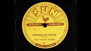 Billy quotThe Kidquot Emerson  Something For Nothing [upl. by Riabuz17]