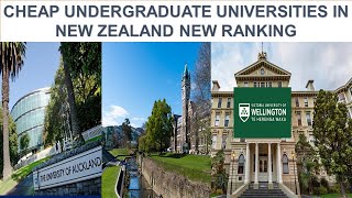 CHEAP UNDERGRADUATE UNIVERSITIES IN NEW ZEALAND NEW RANKING [upl. by Aseneg22]