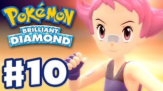 Gym Leader Maylene  Pokemon Brilliant Diamond and Shining Pearl  Gameplay Walkthrough Part 10 [upl. by Dodge21]