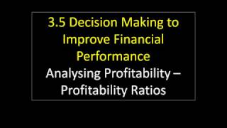 35 20 Profitability ratios [upl. by Gonyea]