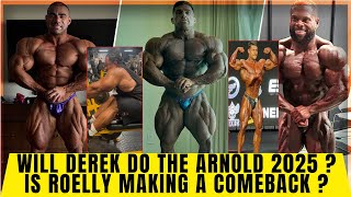 Will Derek do the Arnold  Brandao might compete soon  Keone was the most dominant champ  Roelly [upl. by Noiram]