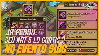 Finalmente A Melhor Chance de Pegar Seu NAT 5 LD  Summoners War [upl. by Ellimak]