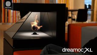 DreamocXL  3D holographic fireplace [upl. by Jeroma]