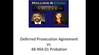 DC lawyer explains Deferred Prosecution Agreement in the District of Columbia DPA vs probation [upl. by Freberg]