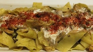 Kremalı Makarna Tarifi Recipe Fettuccine [upl. by Ecyal590]