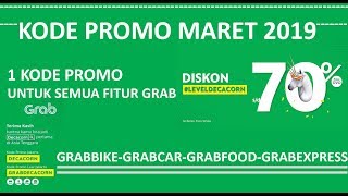 KODE PROMO GRAB MARET 2019 [upl. by Ynohtnael191]