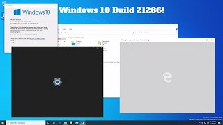 Windows 10 Build 21286 The most usable Windows 10 Insider Build 500 Subs Special [upl. by Cida]