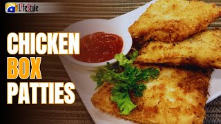 Crispy Box Patties  Box Patties Recipe by Geo Life Style  Chicken Box Pattie  boxpatties recipe [upl. by Ezaria654]