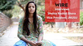 Shehla Rashid Shora quotThis is an attempt to depoliticise the universityquot [upl. by Cleve370]