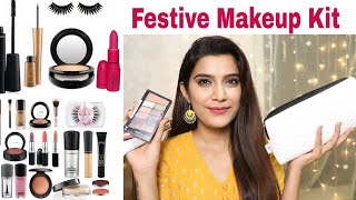 Festive Makeup Kit For Beginners  Step by Step  Super Style Tips [upl. by Lamar]