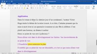 🔥Plan réquisitoire corrigé de lexamen Casa 1BAC منهجية كتابة موضوع انشائي 1 bac Corrigé [upl. by Llednohs947]