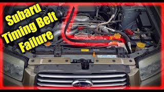 Subaru Timing Belt Failure [upl. by Nej]