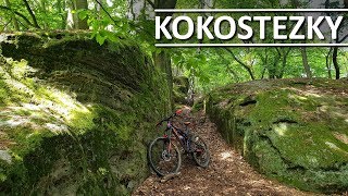 KOKOSTEZKY Na kole v kokořínských skalách [upl. by Eymaj]