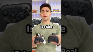 Real Vs Fake Nintendo Switch Controller [upl. by Nosyarg264]