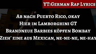 Fero47  Puerto Rico Official HQ Lyrics Text Download l German Rap Lyrics [upl. by Yleve]