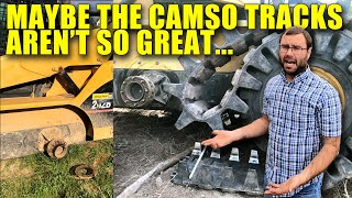 CAMSO OTT ISSUES  BROKEN STUDS OVER THE TIRE TRACKS [upl. by Valerle]