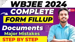 WBJEE 2024 Application form Filling 🔥  Step by Step  WBJEE 2024 form fill up  WBJEE 2024 [upl. by Francesca]