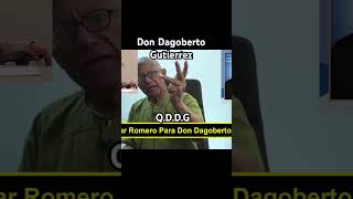 Don Dagoberto Gutierrez Orgullosos de San Oscar Romero [upl. by Etteiluj]