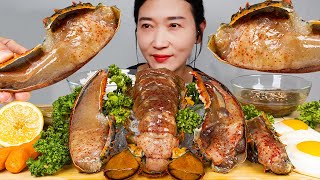 흰쌀밥에 랍스터장 리얼사운드 먹방 ASMR SOY SAUCE MARINATED RAW LOBSTER MUKBANG EATING SOUNDS NO TALKING  NAJIN [upl. by Carree]