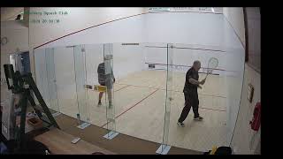 Div 2 squash andy v pete [upl. by Halilad]