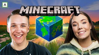 Bli med å bygg i Minecraft med Tonje og Nordavinden earthday [upl. by Ahsropal]