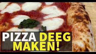 HET LEKKERSTE PIZZA DEEG RECEPT [upl. by Oneida]