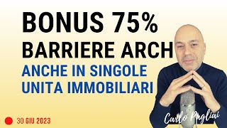 Bonus 75 Barriere architettoniche anche nellappartamento Circ 17E 2023 [upl. by Iramo]