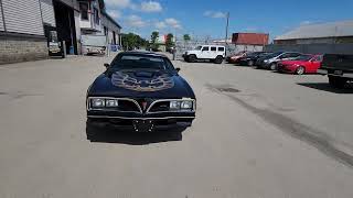 1977 Pontiac Firebird Trans Am BANDIT for sale  Mtl West Motors [upl. by Ellehc]