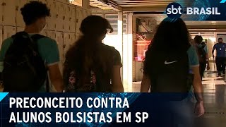 Alunos bolsistas sofrem preconceito em escolas de elite de São Paulo  SBT Brasil 090924 [upl. by Clea491]