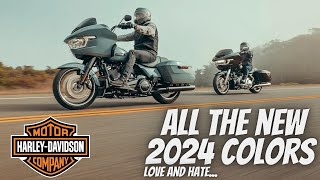 All the 2024 colors  Rich buys the new cvo Road glide st [upl. by Langsdon292]