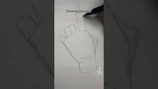 HAND TUTORIAL tutorial artstyle artwork drawingtutorial [upl. by Elazaro]