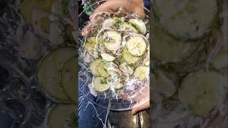 Weight lose salad  cucumber salad recipe asmr weightloss salad shortsviral ytshorts yt [upl. by Sion]