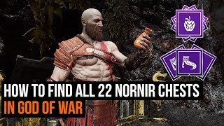 How to Find all 22 Nornir Chests in God of War  Nornir Chest guide [upl. by Hendrick109]