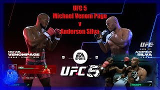 UFC 5 Michael Venom Page v Anderson Silva [upl. by Siuol]