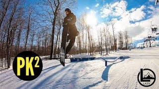 Peekn Peak Terrain Parks 2019  LazyCrew [upl. by Lounge869]